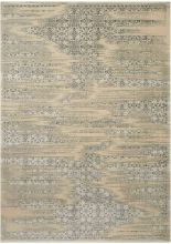 Nourison Luminance LUM09 BONE 7'6" x 10'6" Img1 Transitional Area Rugs